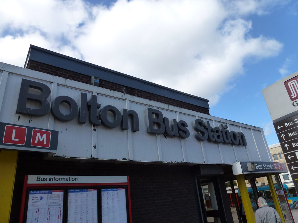 TfGM Bolton Bus Station Taken last Wednesday afternoon (… Flickr