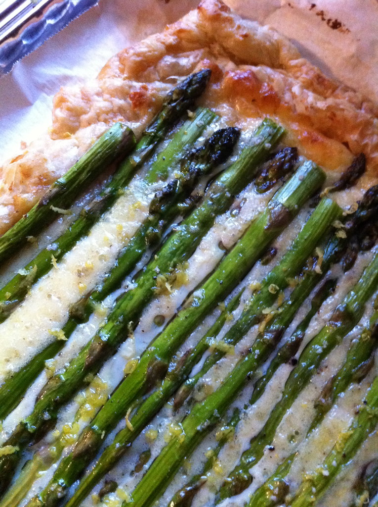 Asparagus & Cheese Tart Recipe from "Food Network Magazine… Flickr