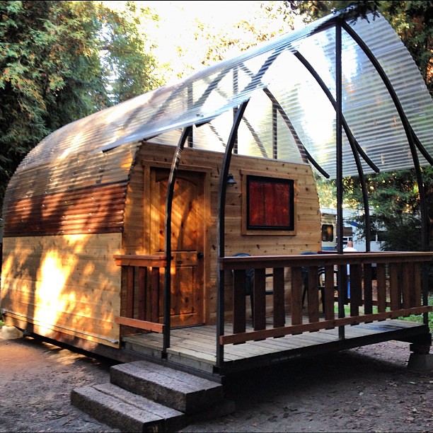 The new "tent cabins" at Big Sur Campground are so cool! Y… Flickr