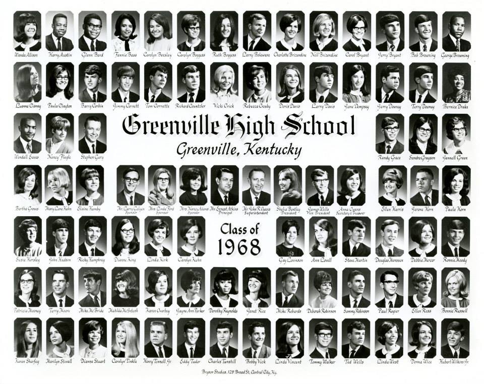 Greenville High School 1968 Greenville, Kentucky Class of … Flickr