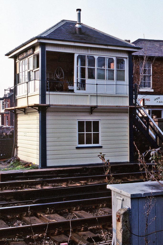 Aughton Road Aughton Road signal box by the Down Main line… Flickr