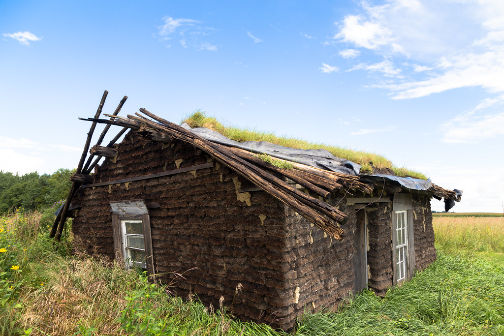 Sod House on the Prairie, Sanborn, Minnesota Peter Thody Flickr