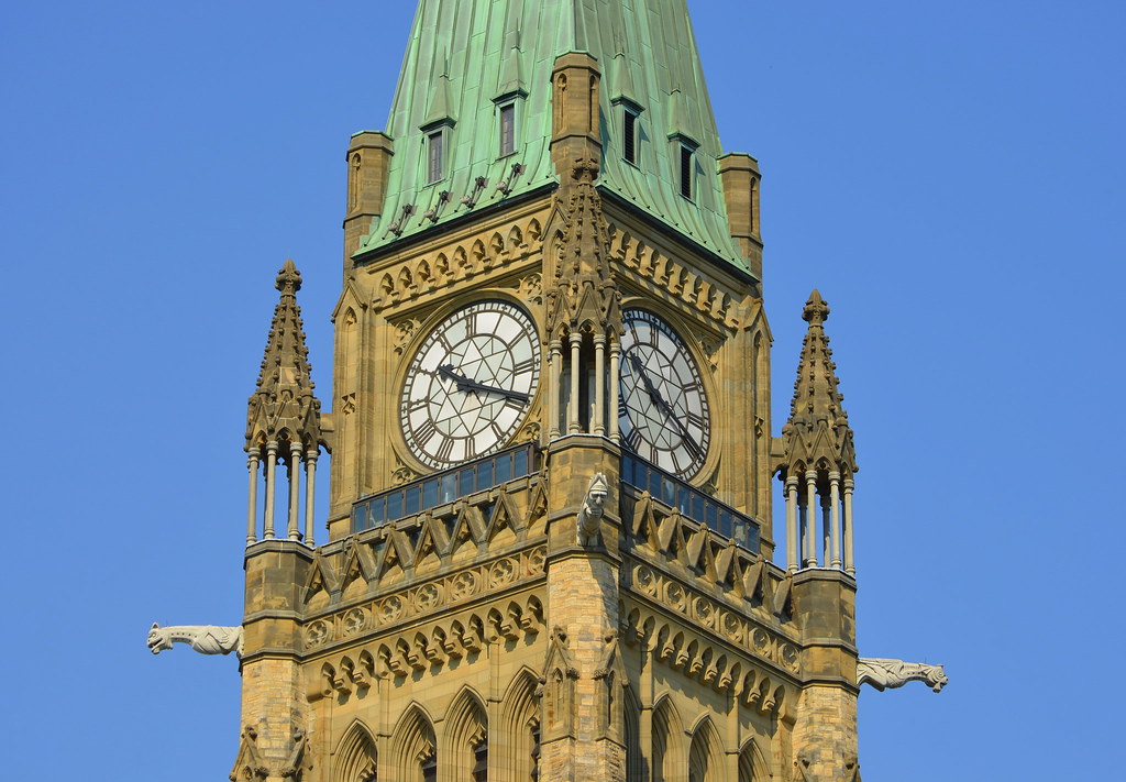 The Clock Tower Canadian Parliament Building Ottawa, Ont… Ian