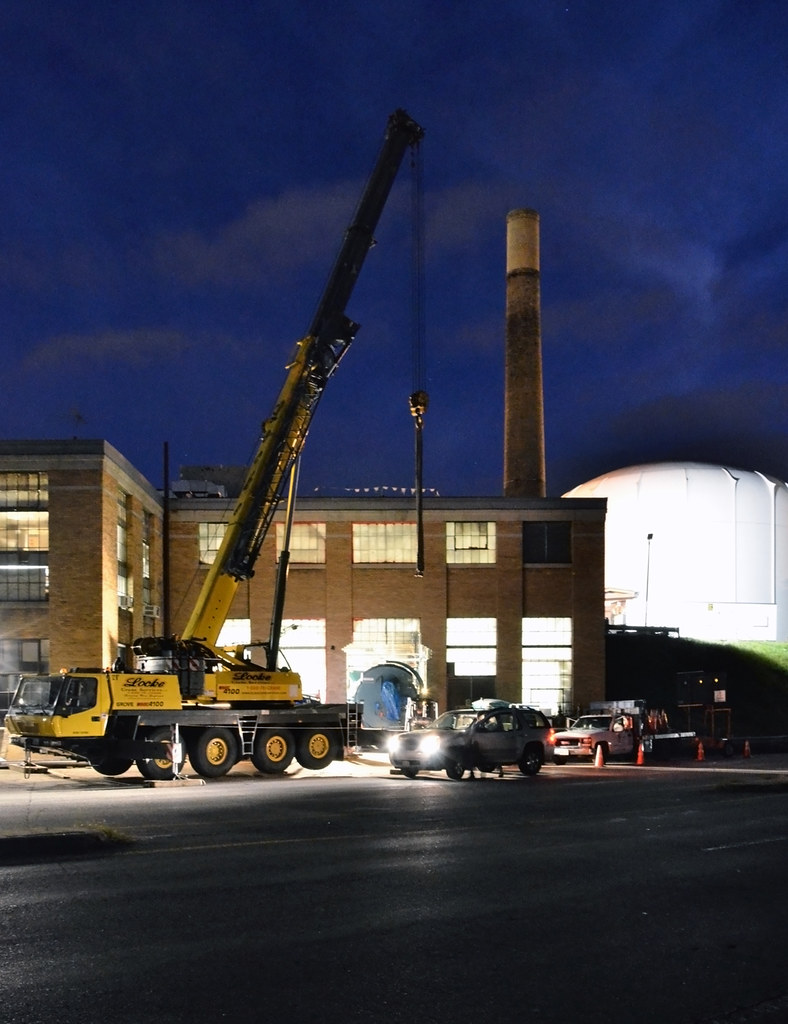 UMBA UMass Lowell Power Plant Project 2nd boiler is instal… Flickr