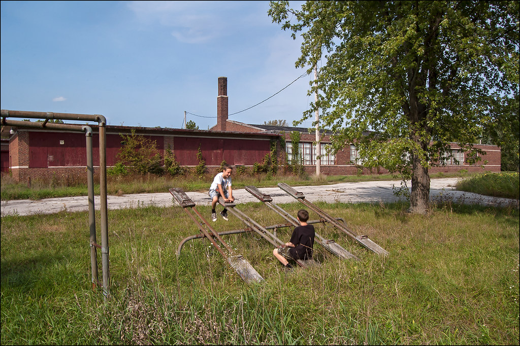 Teeter Totter Something that has all but disappeared from … Flickr