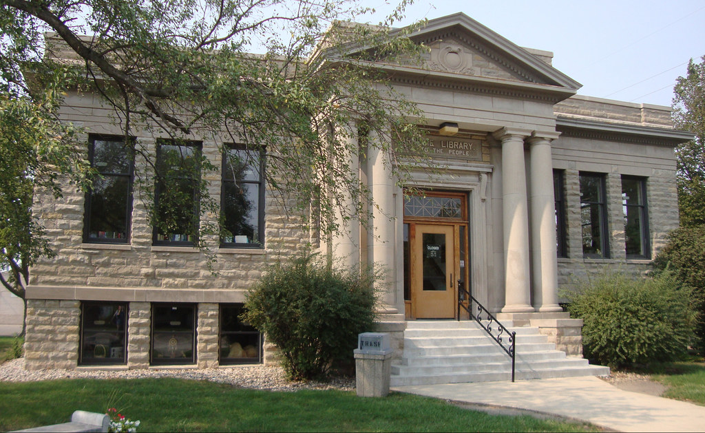 Carnegie Library (Humboldt, Iowa) Designed by Hawlett and … Flickr