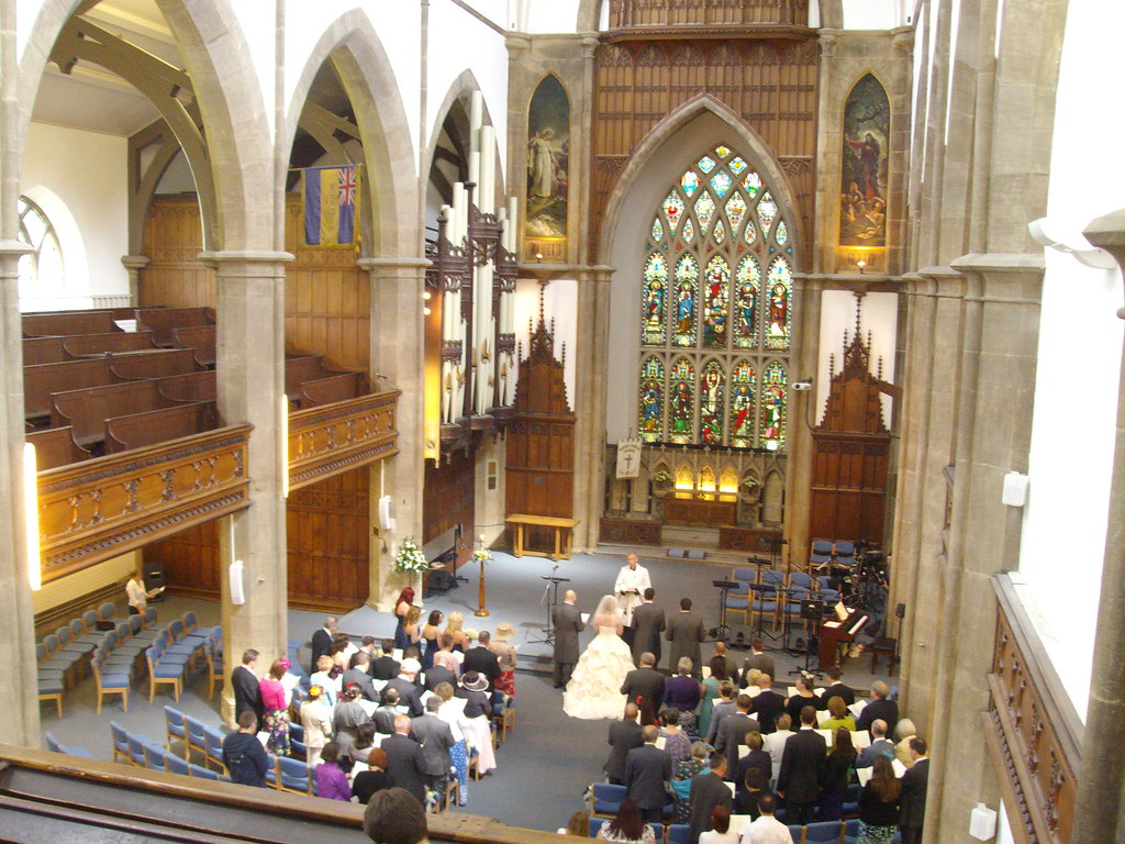 Pudsey Parish Church A recent marriage service view from t… Flickr