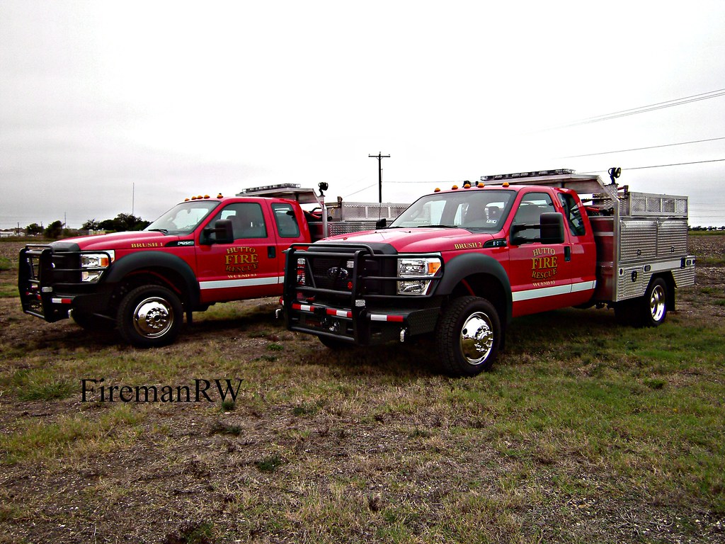 Hutto, TX FD Brush Trucks 1,2 2012 Ford F550/Wildfire 400 … Flickr