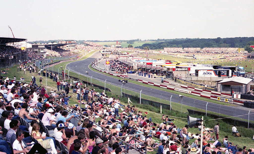 British Grand Prix, Brands Hatch, 18 July 1982 The scene f… Flickr
