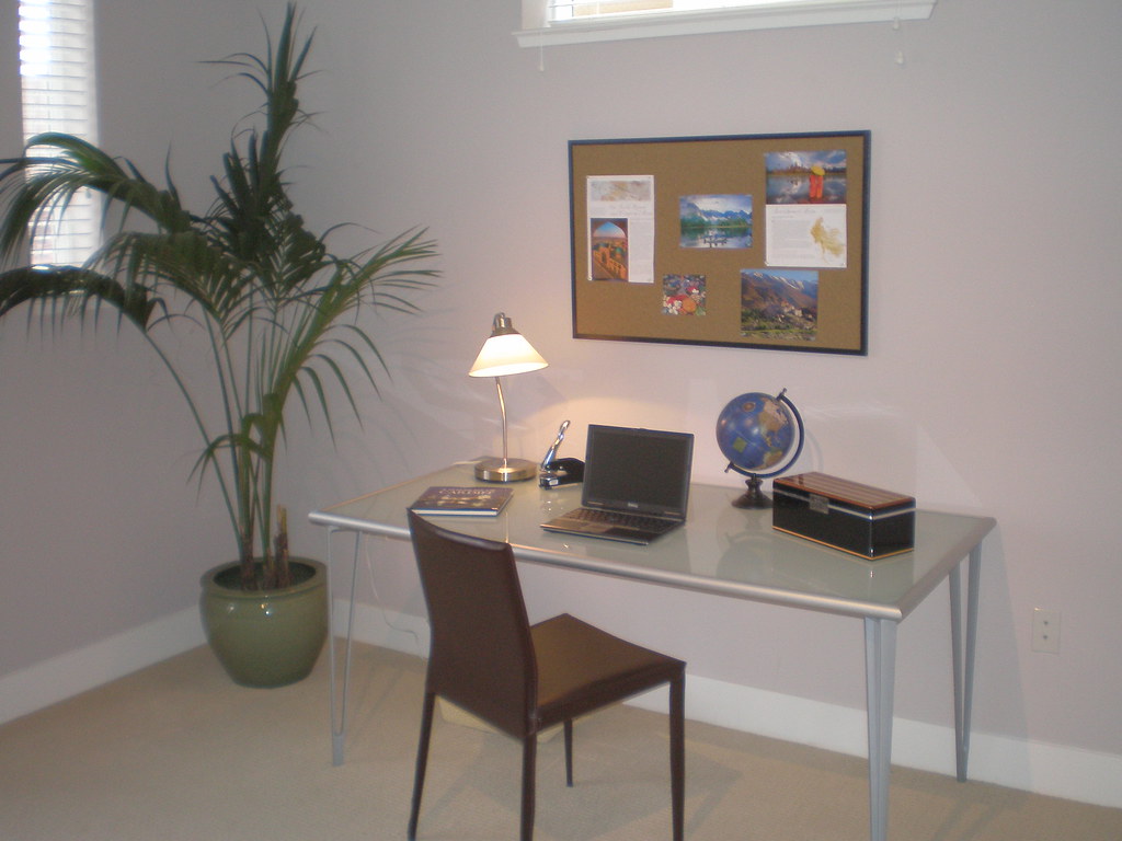 ikea frosted glass desk DennisOtto Flickr