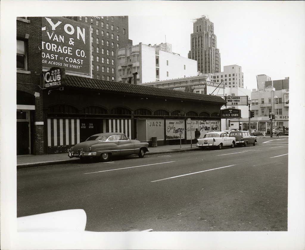 The Black Hawk, 216 Hyde entrance, January 27, 1961, 300 … Flickr