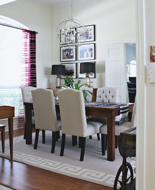 Dining Room greek key rug hi sugarplum! Flickr