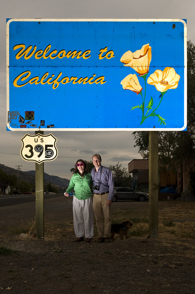to California Oregon/California border. Flickr