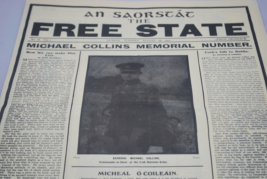 Freestate Newspaper A reprint of a 90 year old Irish newsp… Flickr