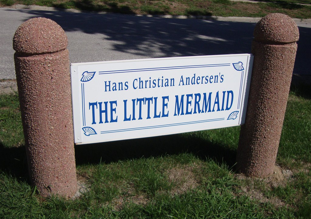 The Little Mermaid Sign (Kimballton, Iowa) Kimballton is a… Flickr