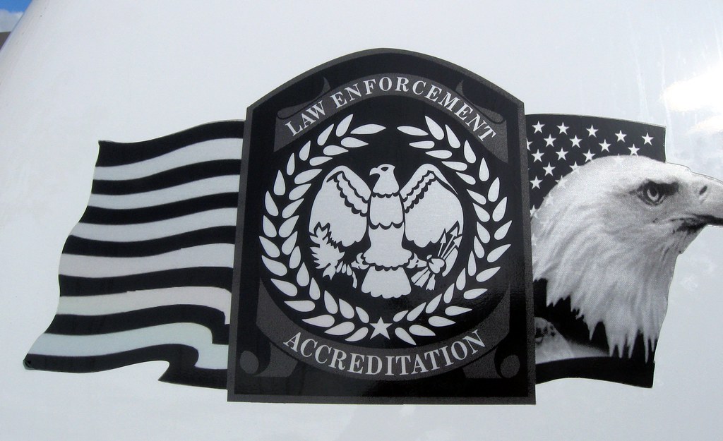 IL Law Enforcement Accreditation Decal On Hanover Park P… Flickr