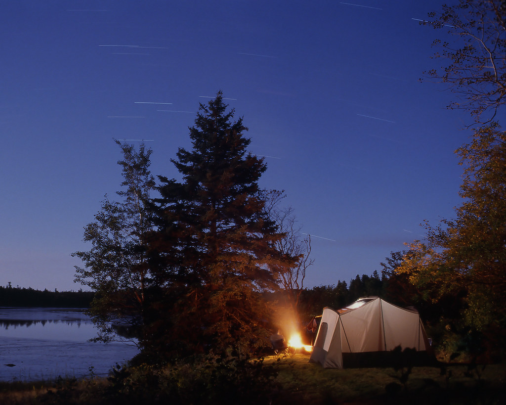 Camping in Maine Joy Cove, Steuben Maine A cool September … Flickr