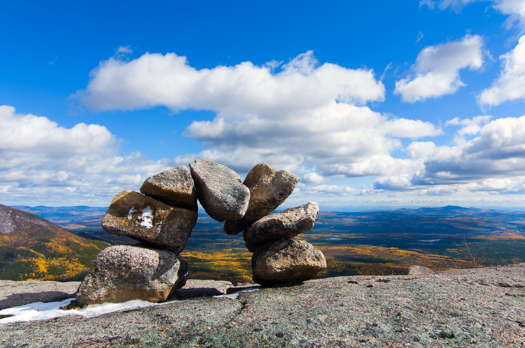 Keystone Keystone made with natural rocks at the top of “M… Flickr