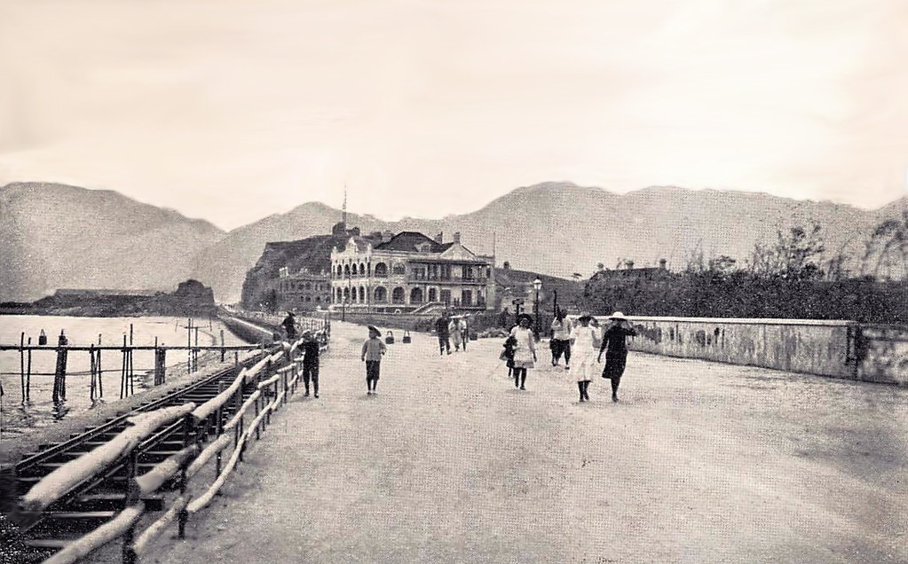 1908 TST Chatham Rd Railway being built can be seen here o… HT Flickr