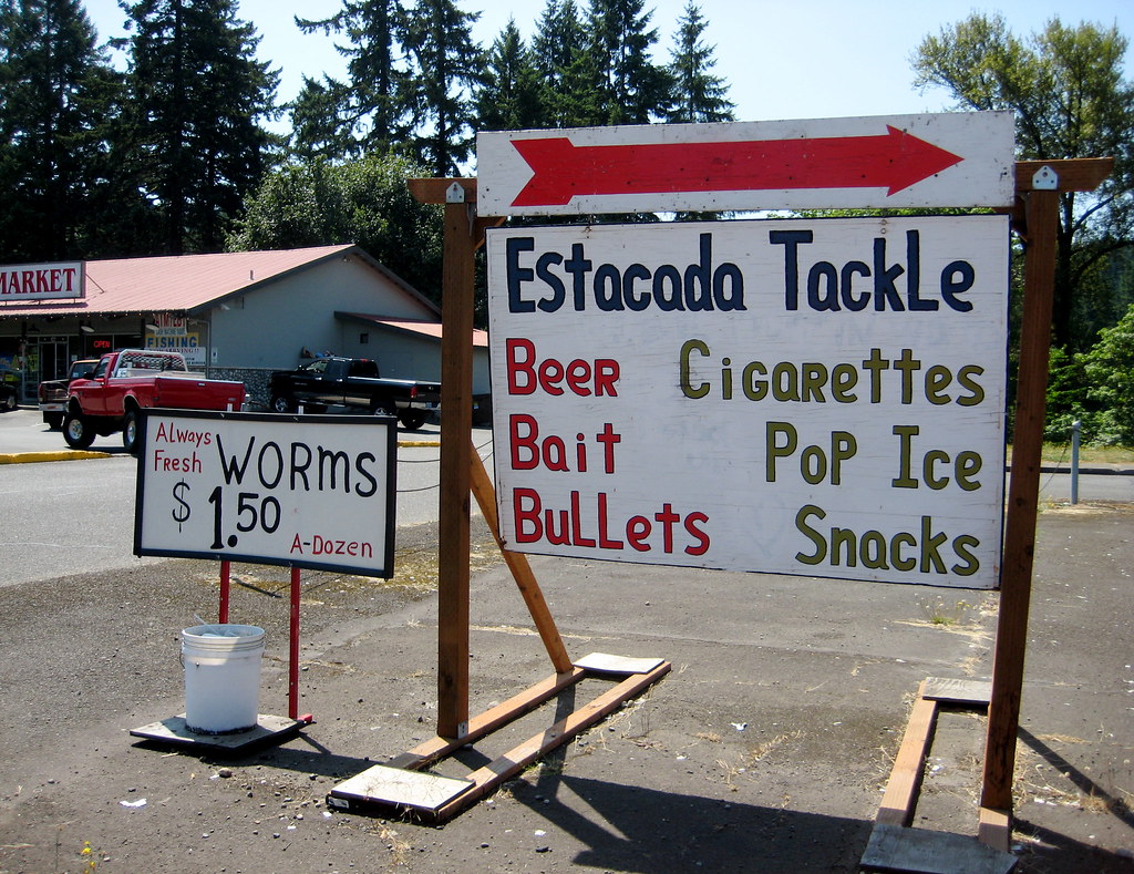 Estacada Tackle Beer Bait Bullets All a good ole' boy need… get
