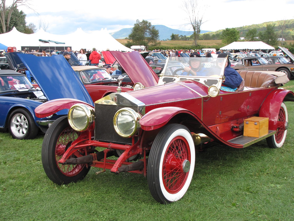 Rolls Royce 2012 British Invasion Car Show Stowe VT Taylor Player