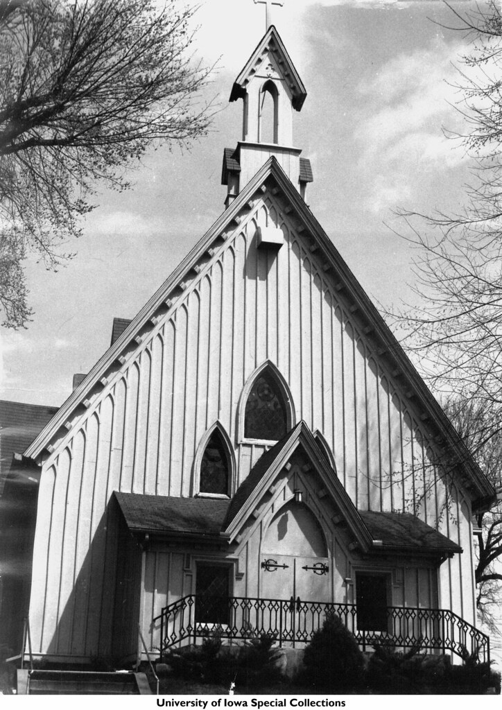 Trinity Episcopal Church, Iowa City, Iowa, between 1920 an… Flickr