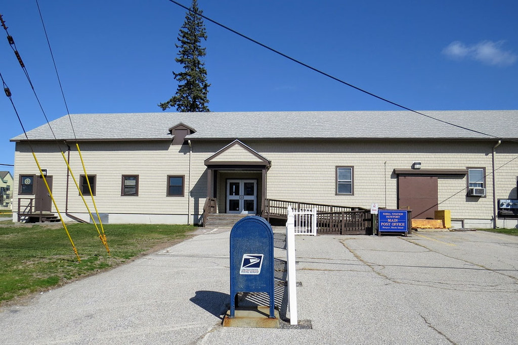Newport, RI NETC Station post office South side. Newport … Flickr