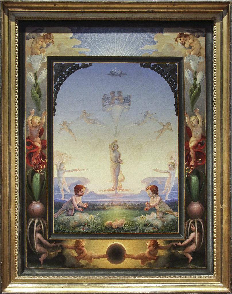 Morning (first Version), Philipp Otto Runge, 1808 Kotomi_ Flickr