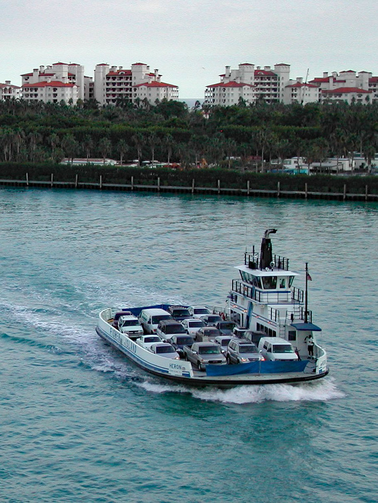 Fisher Island ferry viewed from cruise ship File Name DSC… Flickr