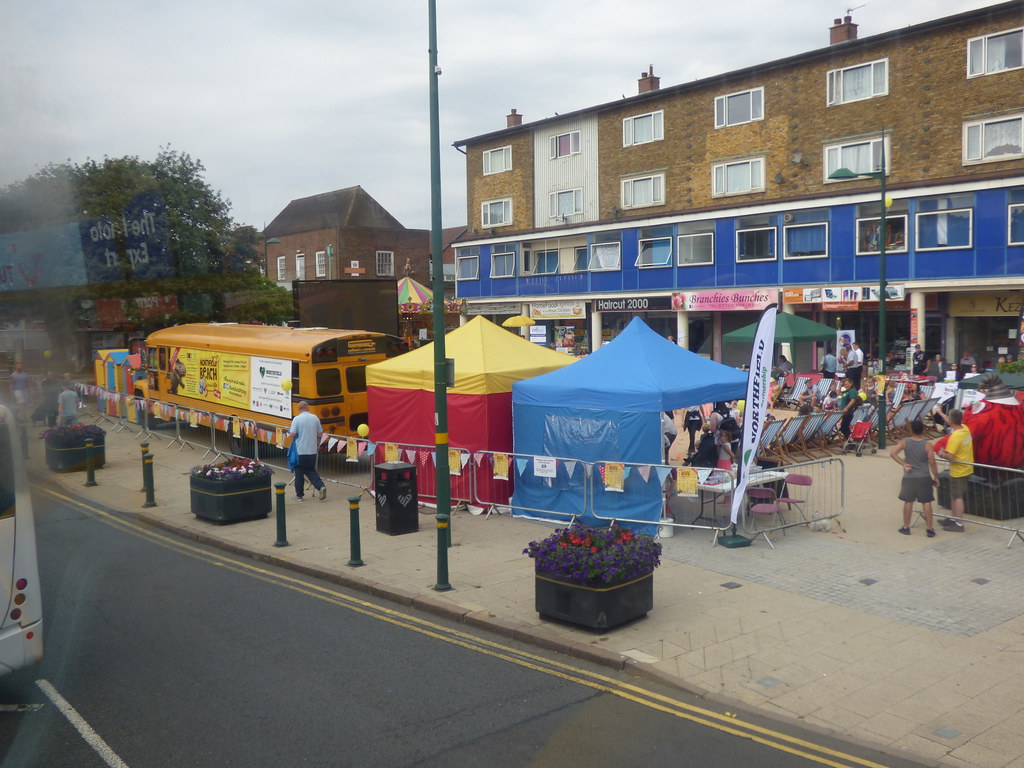 Northfield Beach on Price's Square Was on the no 63 bus he… Flickr