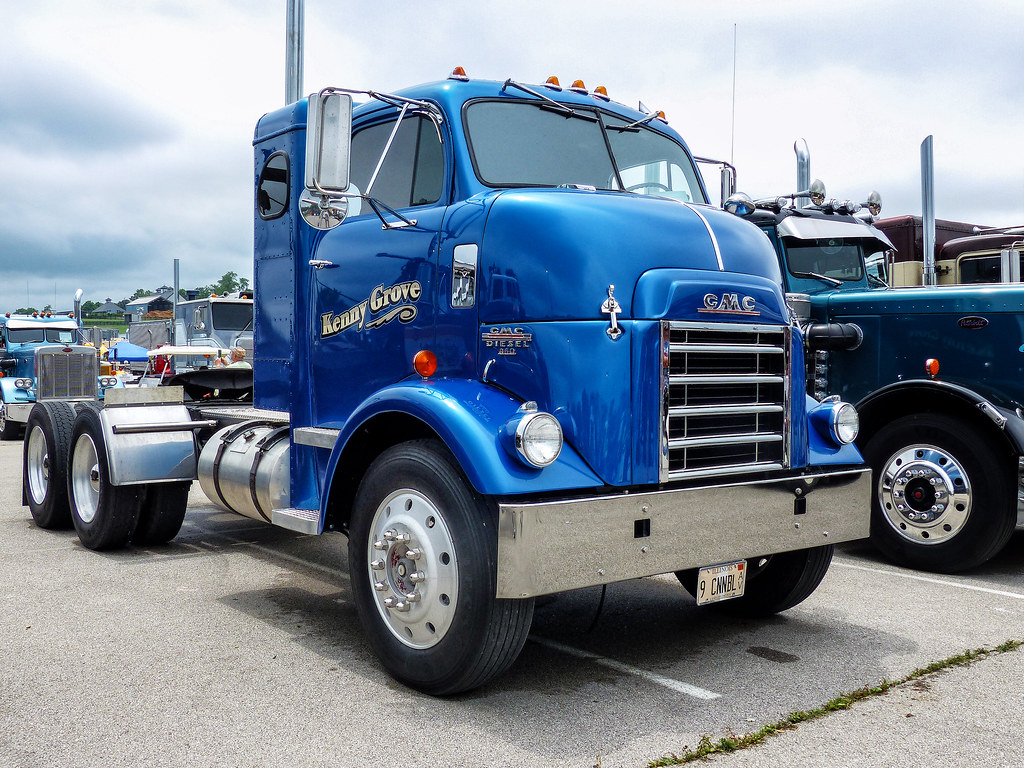 Kenny Grove's GMC 860 Cannonball COE Semi Tractor Taken at… Flickr