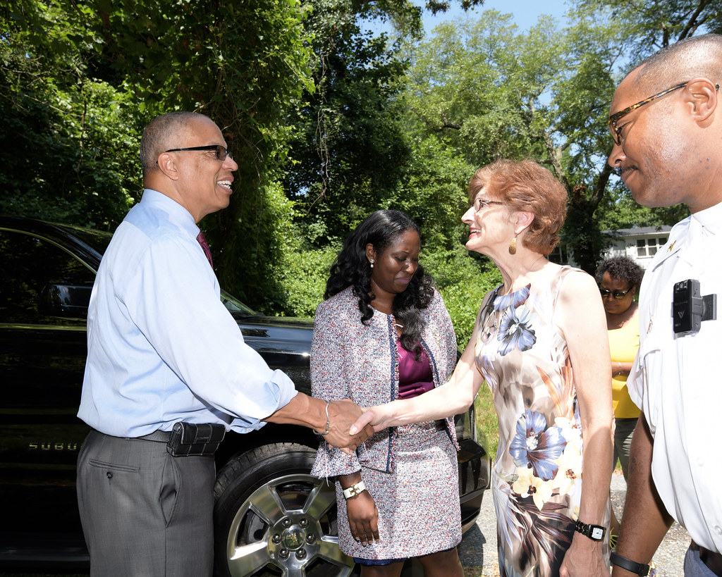 Tour of Upper Marlboro Town Hall Lt. Governor Rutherford T… Flickr
