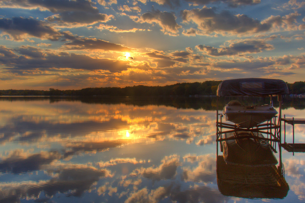 Mother Nature's goodnight Kiss North Lake, Chelsea Michiga… Flickr