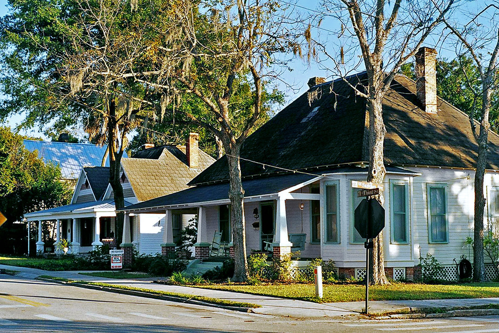 Houses in Ocala Historic District. One story cottages of t… Flickr