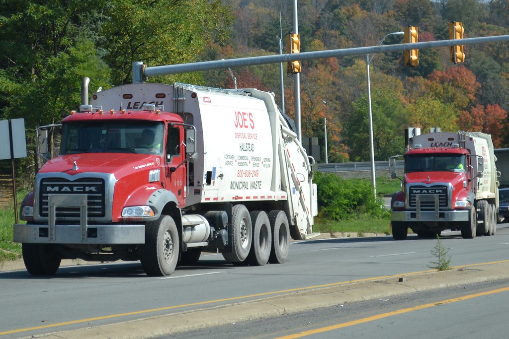 Joe's Disposal Service Mack Granites Trucks, Buses, & Trains by