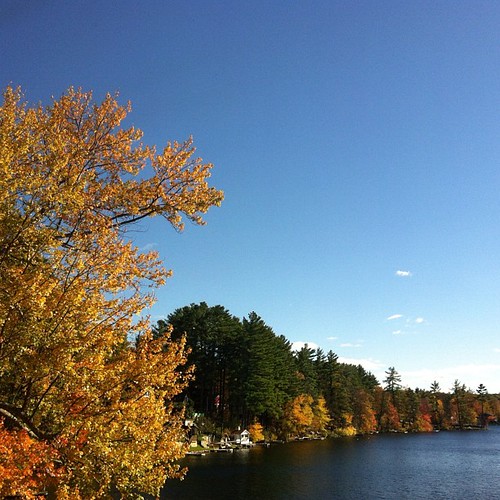 Autumn on Little Island Pond, New Hampshire, USA Raam Dev Flickr