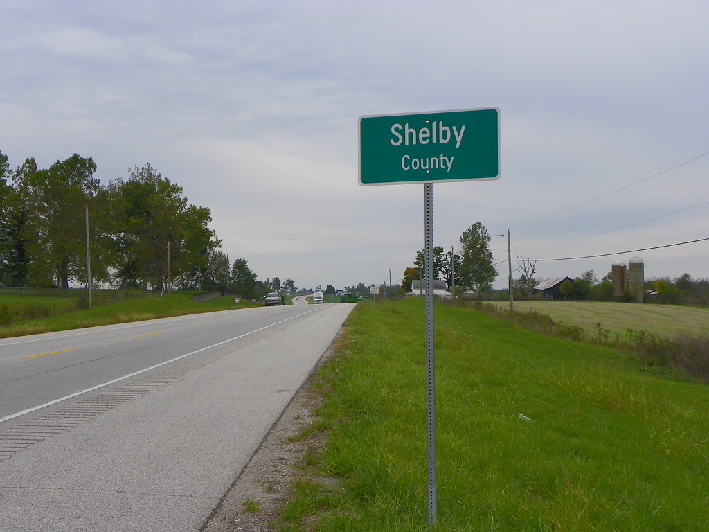 Shelby County Line Entering Shelby County, from Henry Coun… Flickr