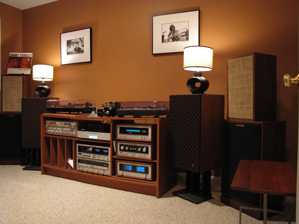 Vintage Stereo Setup 3 Vintage Rigs in one space Pioneer … Flickr