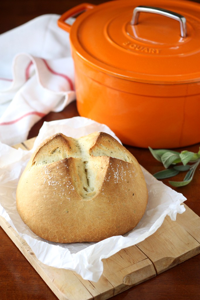Dutch Oven Rustic Herb Bread Dutch Oven Rustic Herb Loaf, … Flickr