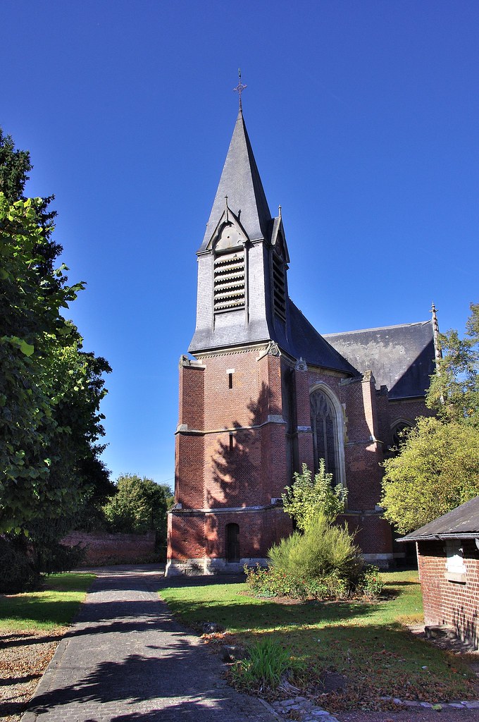 Tilloloy (Somme) Eglise NotreDame de Lorette (classée M… Flickr