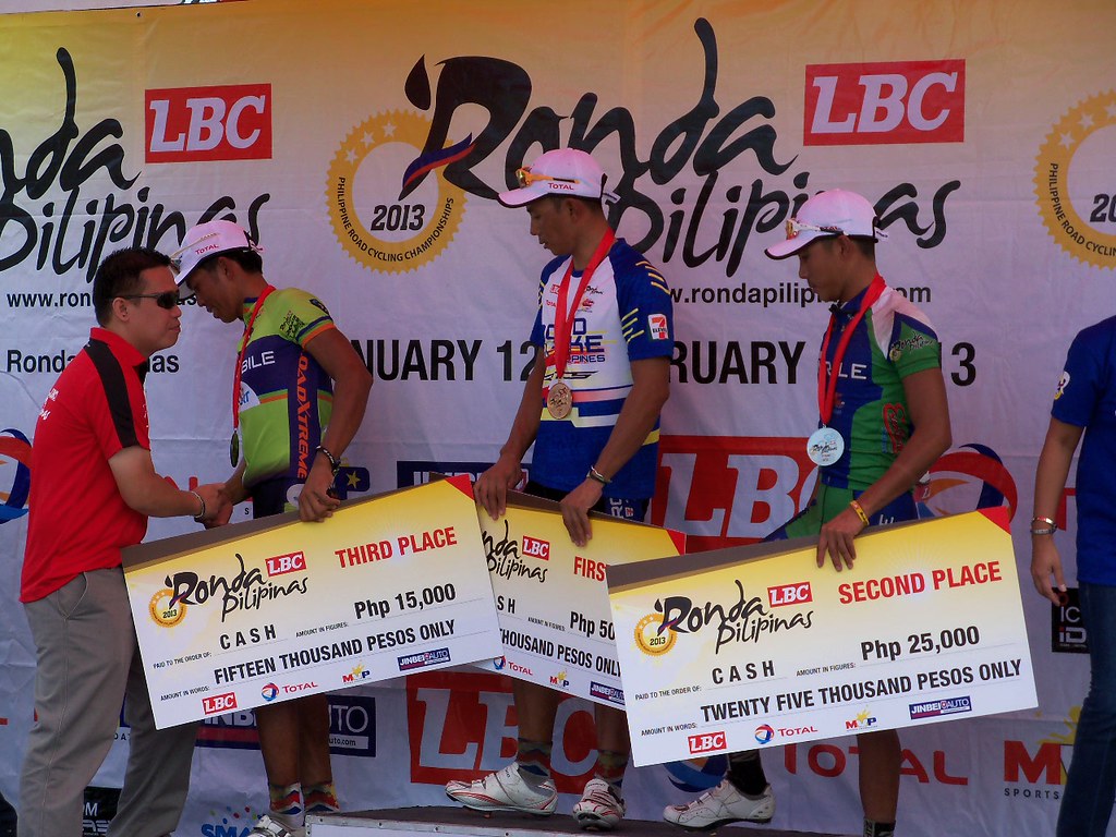 Ronda Pilipinas 2013 Stage 4 winners. mbb8356 Flickr