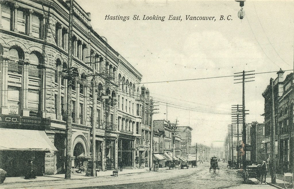 Postcard Hastings Street Looking East, c.1907 "Hastings S… Flickr
