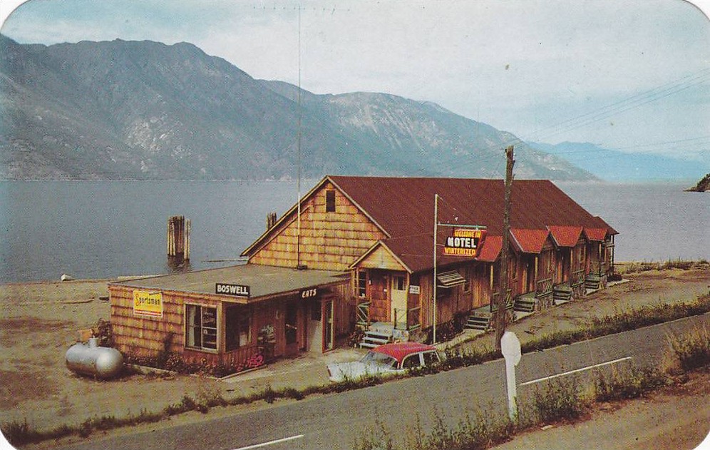 Postcard Inn Motel, Boswell, BC, c.1960 I… Flickr