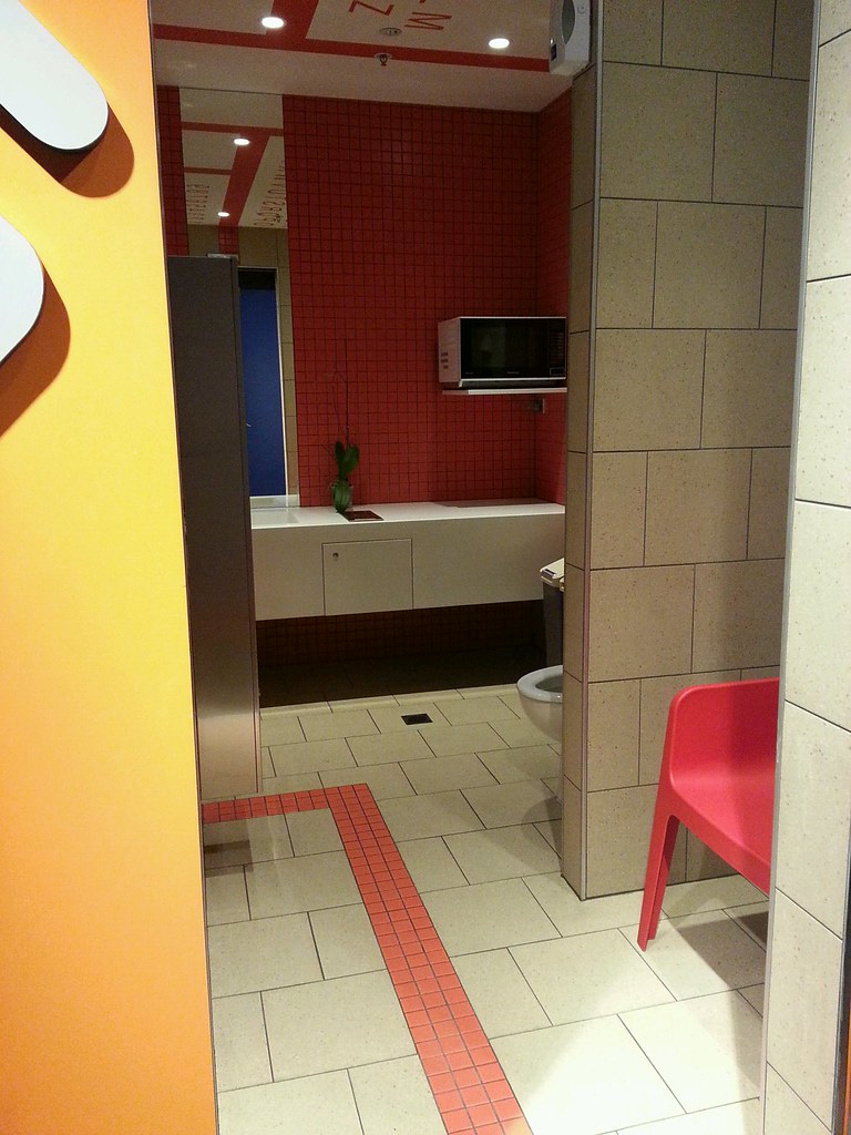 New baby change rooms at QV Melbourne microwave ovens in e… Flickr