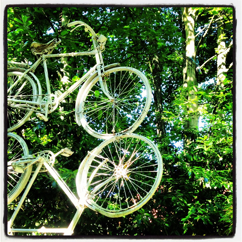 Hanging Bike Sculpture Gallery 36, Exeter Jane Skelton Flickr