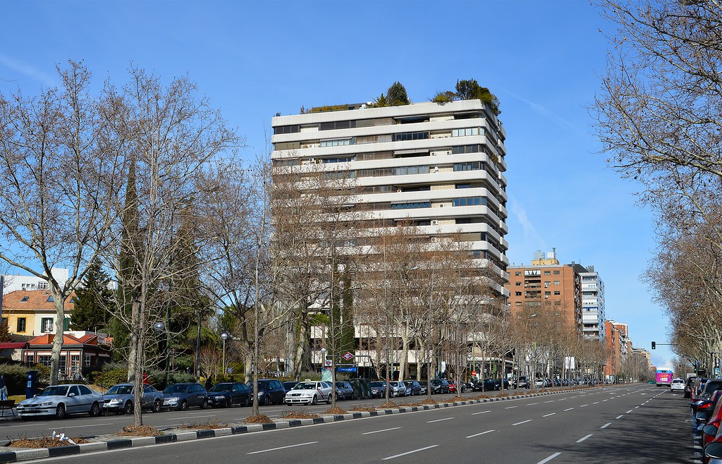calle Príncipe de Vergara, Madrid. M Roa Flickr