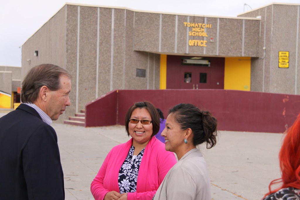 Tom Visits Tohatchi High School Sen. Udall meets with stud… Flickr