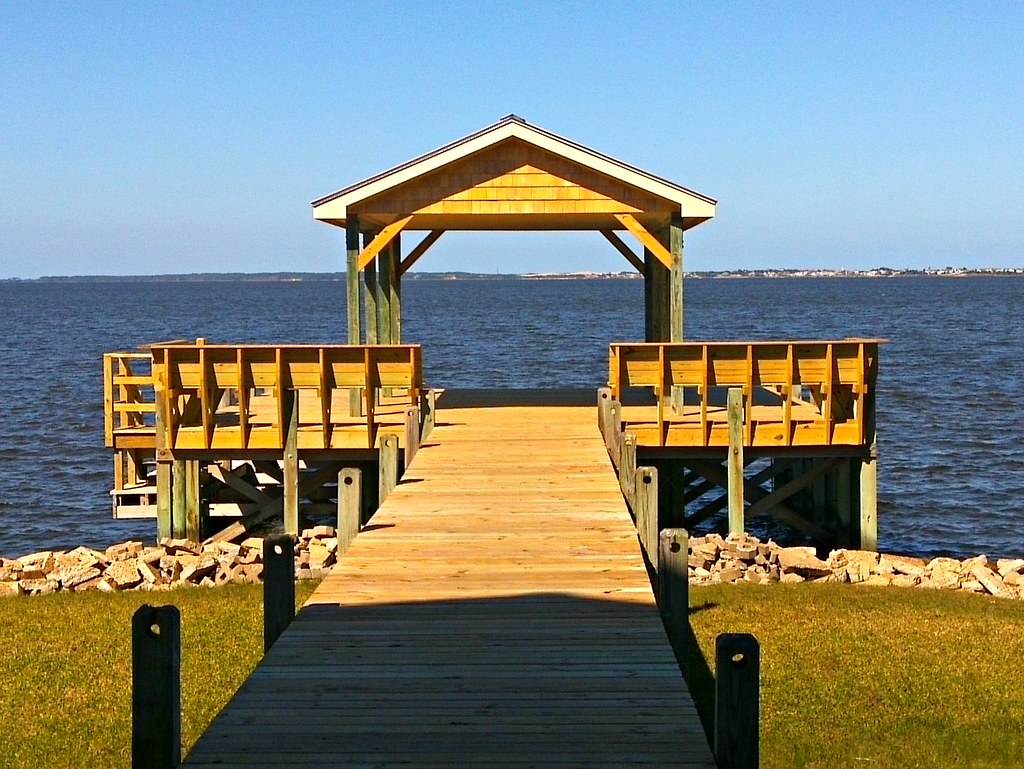 Was not a bad place to work yesterday Pine Island, OBX, NC