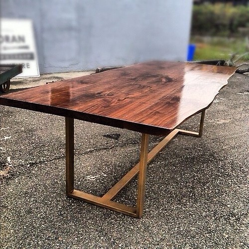 Custom dining table beauty. Avrett Flickr