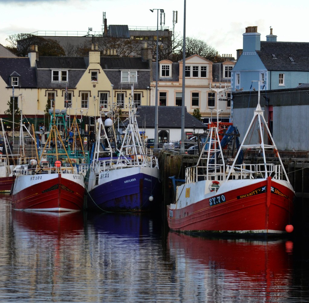 STORNOWAY HARBOUR james iain macdonald Flickr